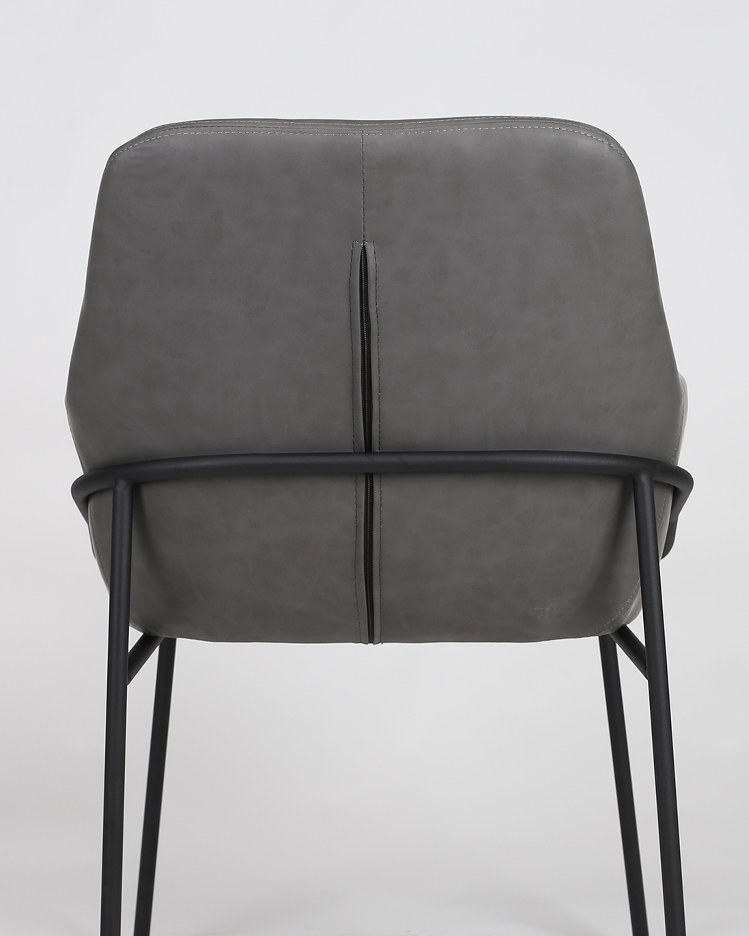 Lederen eetkamerstoel met arm Lederen eetkamerstoel met arm