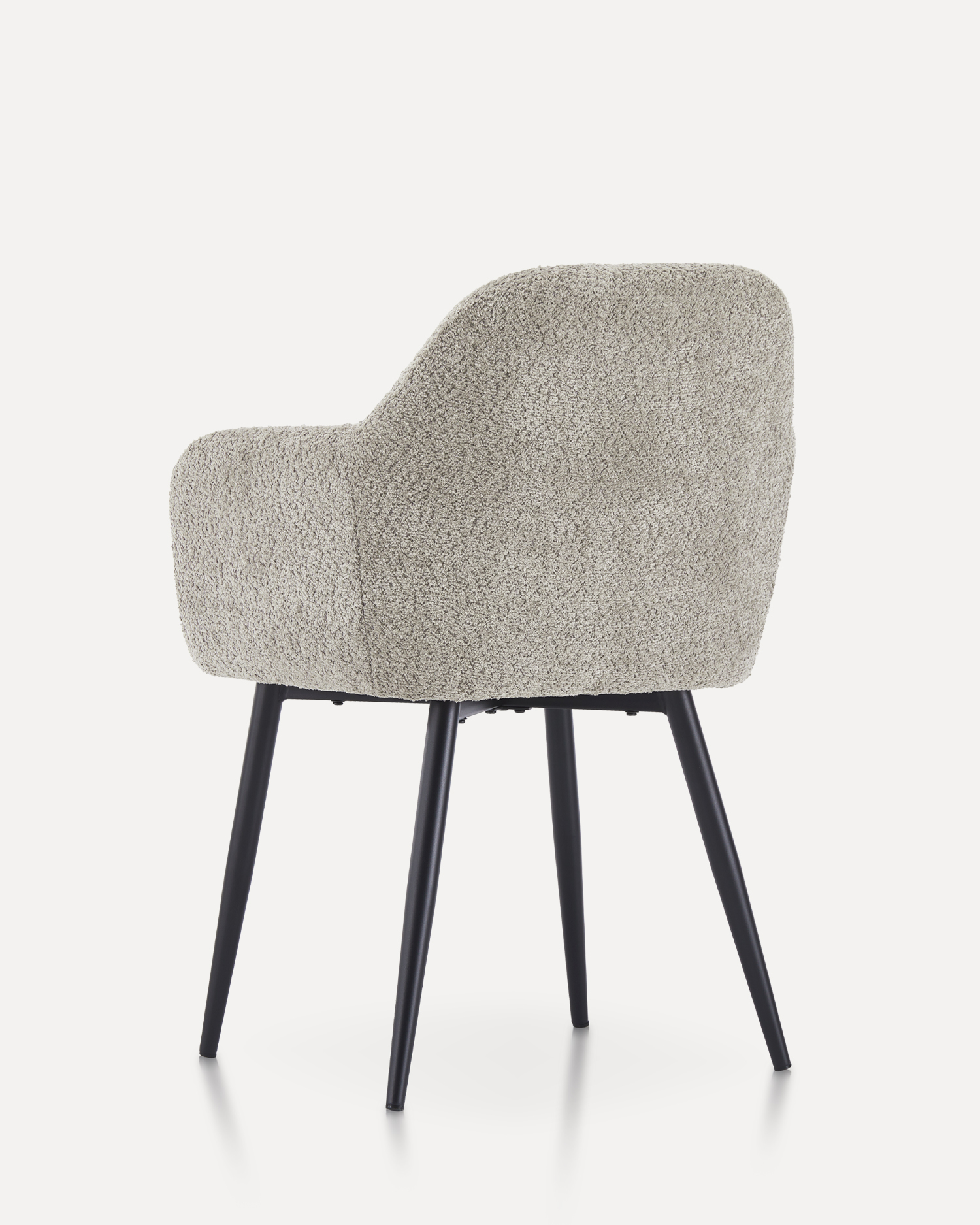 Zachte gestoffeerde eetkamerstoel Zachte gestoffeerde eetkamerstoel