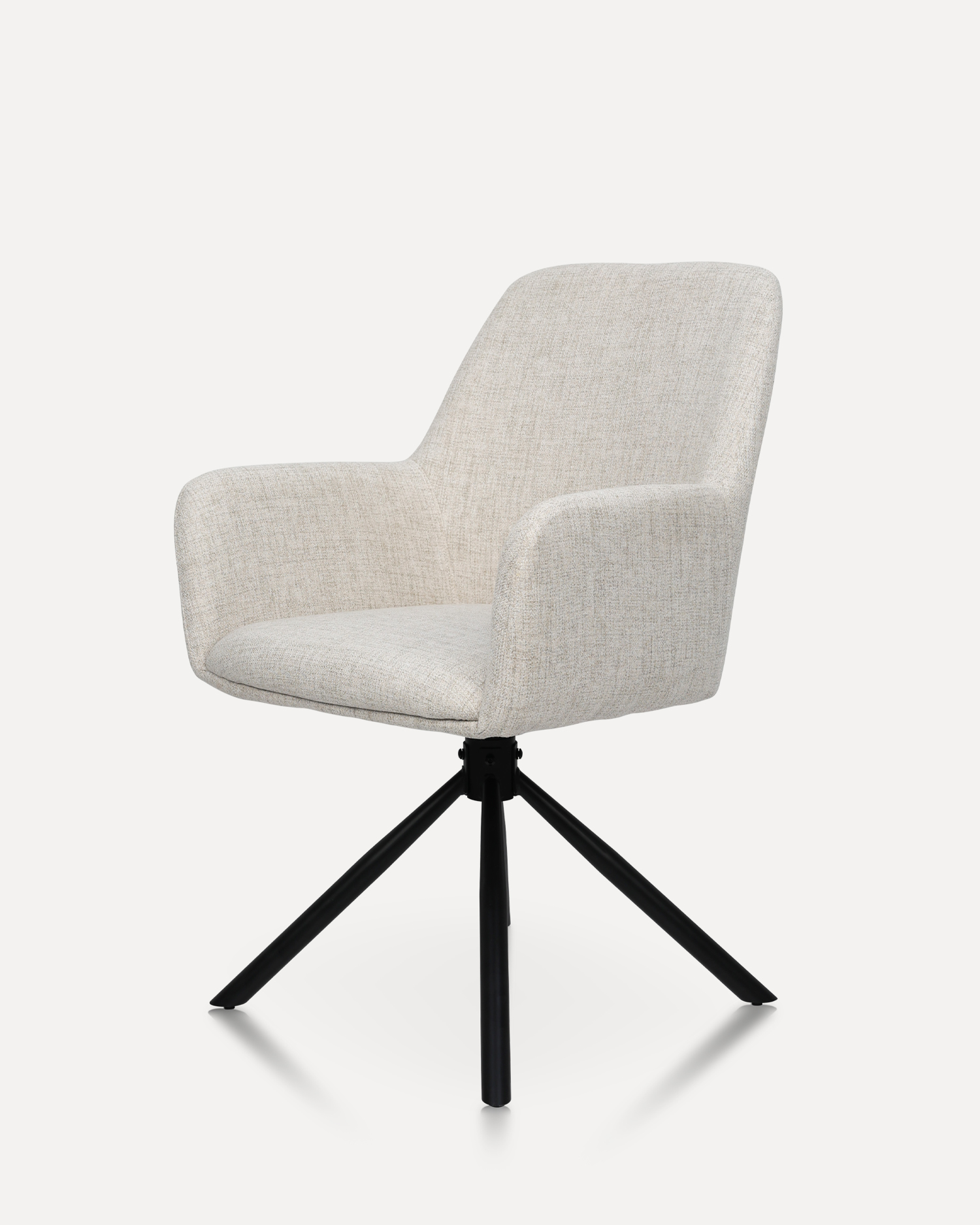 Swivel stoffen eetstoel Swivel stoffen eetstoel