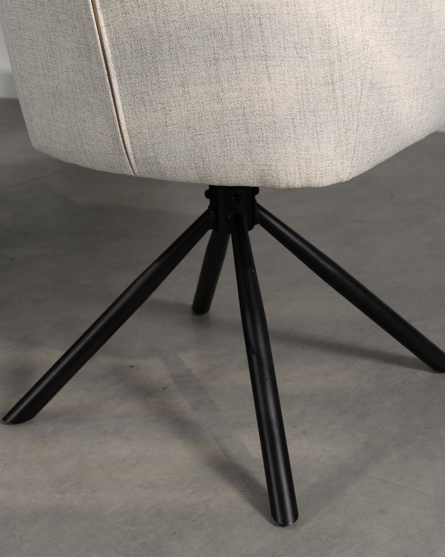 Swivel stoffen eetstoel Swivel stoffen eetstoel