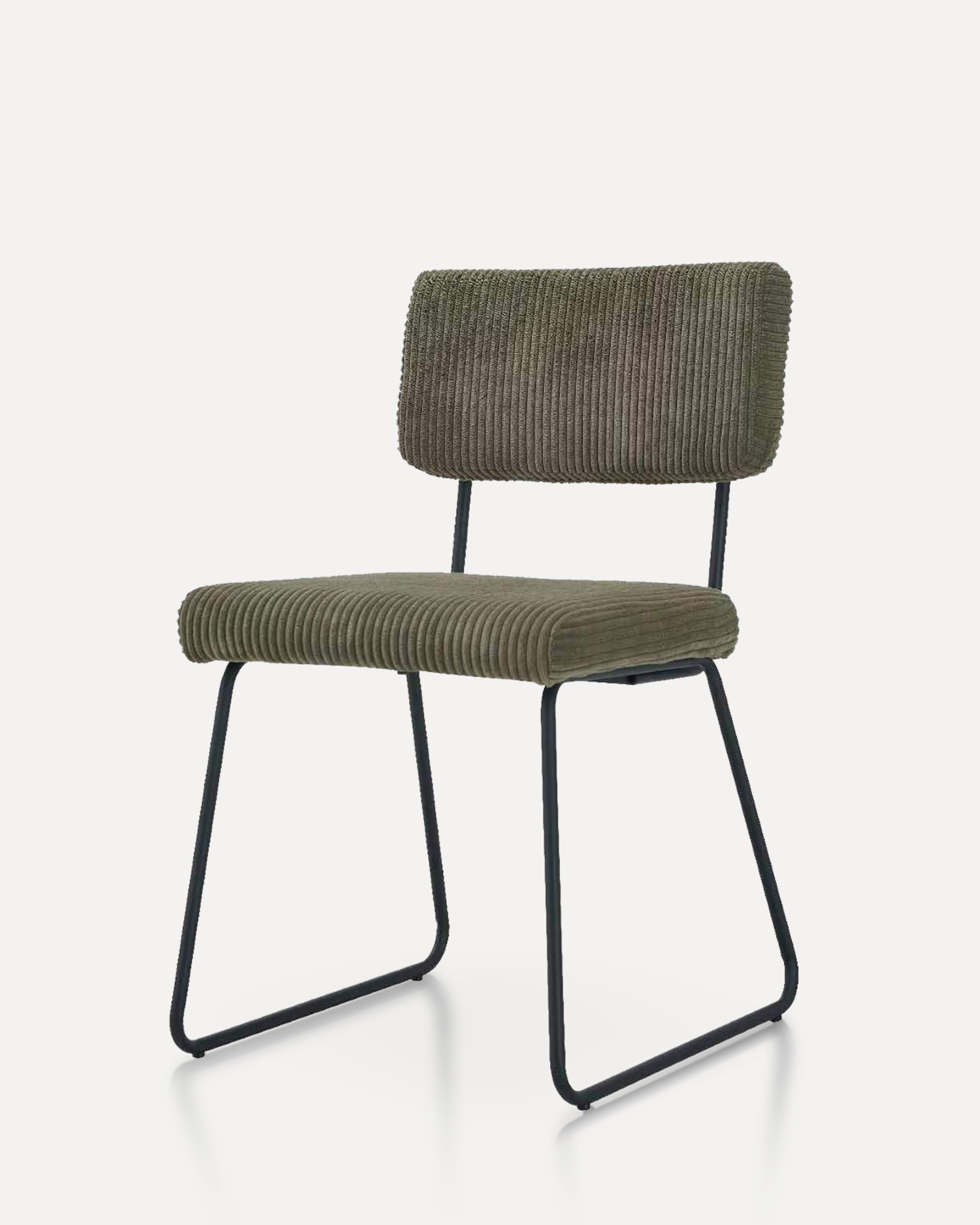 Corduroy stoffen eetstoelen Corduroy stoffen eetstoelen