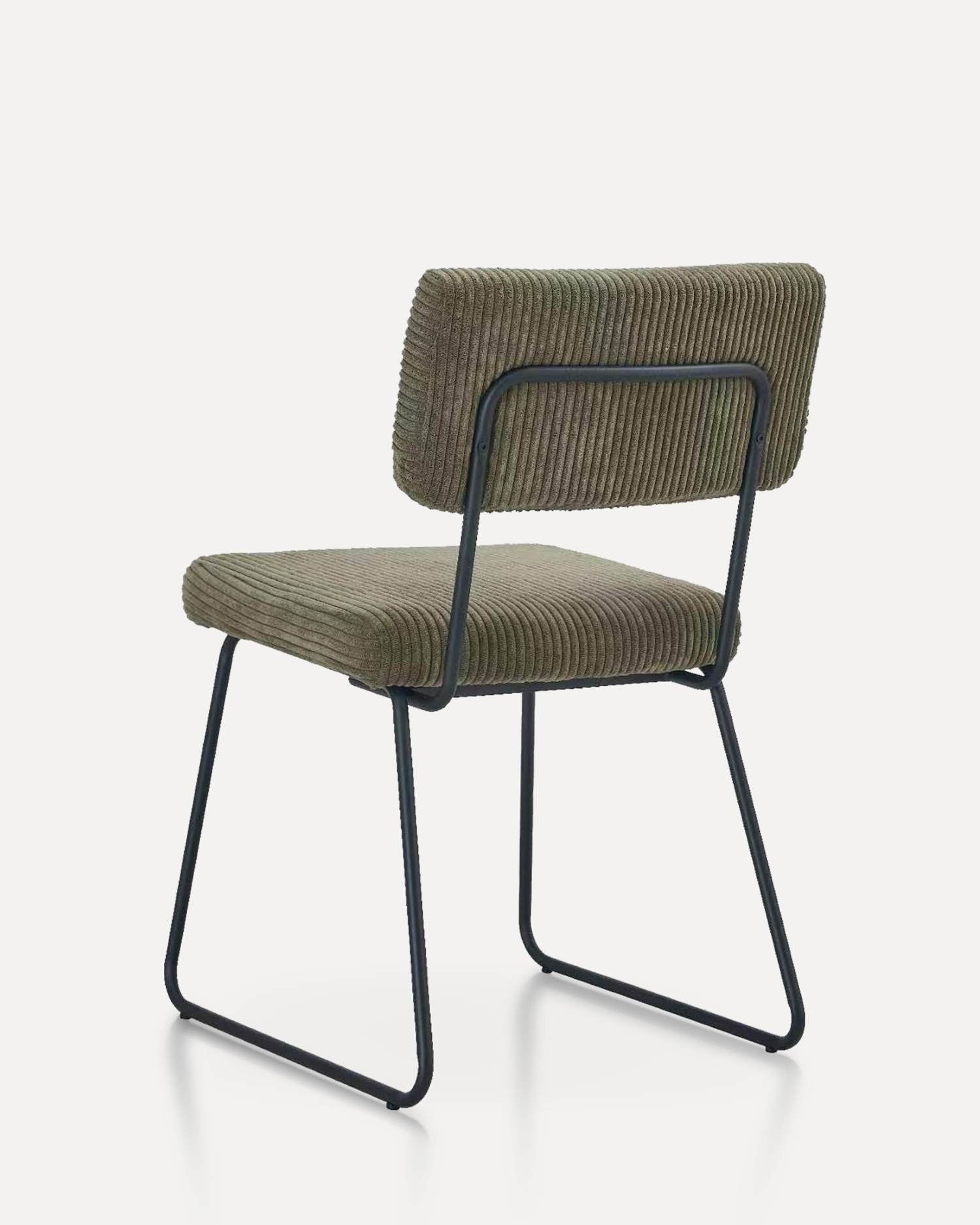 Corduroy stoffen eetstoelen Corduroy stoffen eetstoelen