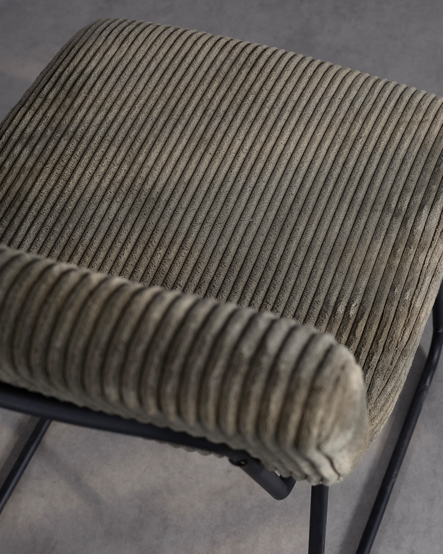 Corduroy stoffen eetstoelen Corduroy stoffen eetstoelen