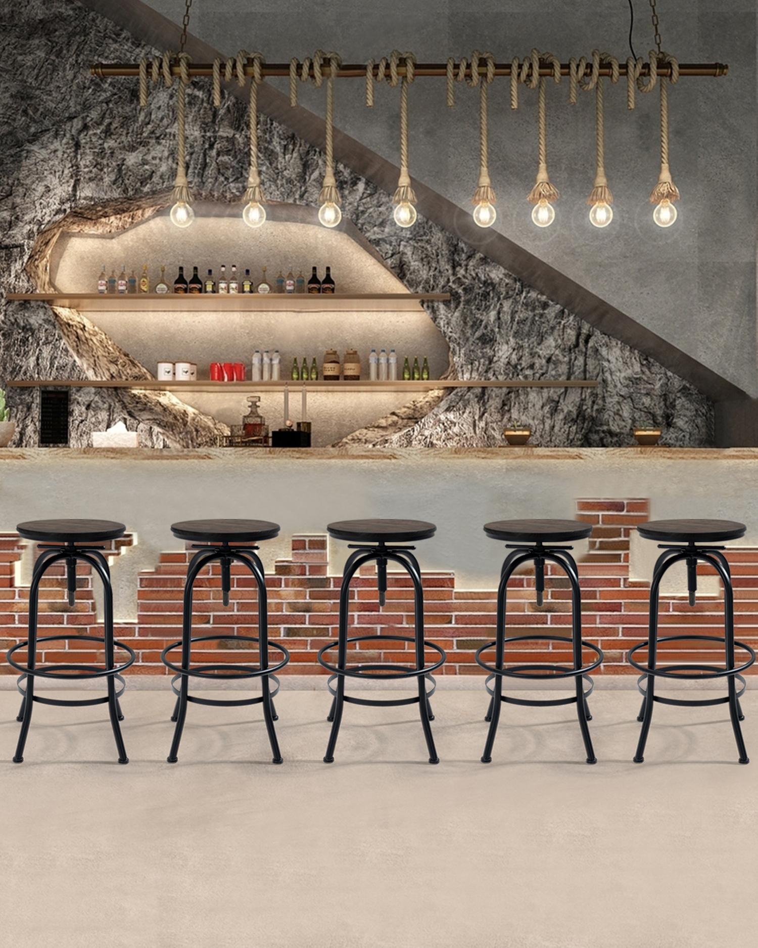 Verstelbare ijzeren ontlasting Verstelbare ijzeren ontlasting