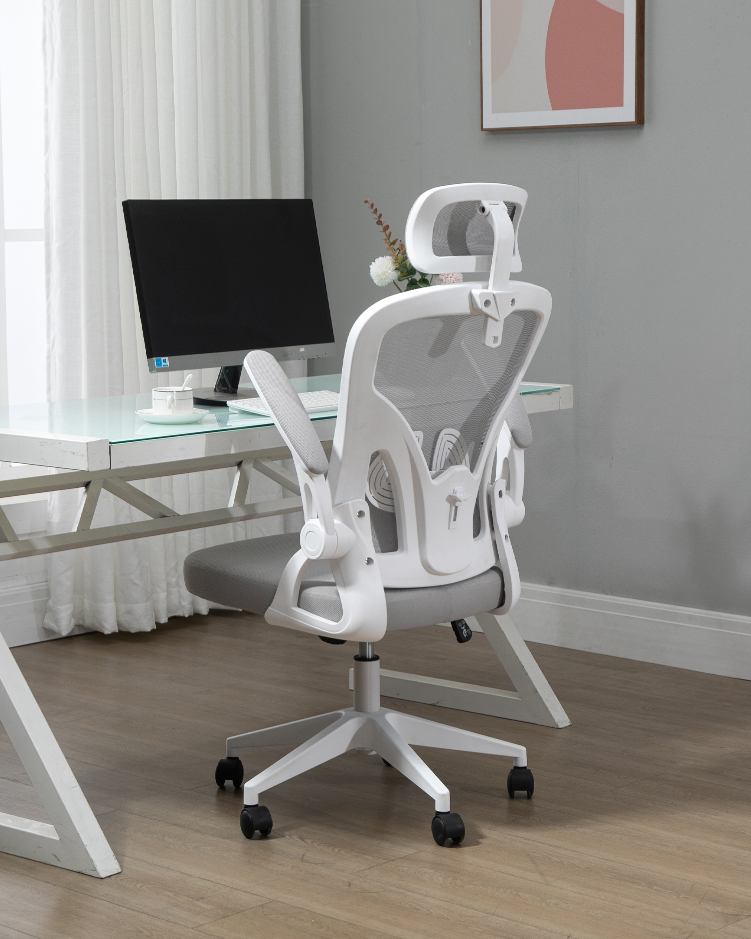 Zakelijke stoel met verstelbare armleuning Zakelijke stoel met verstelbare armleuning