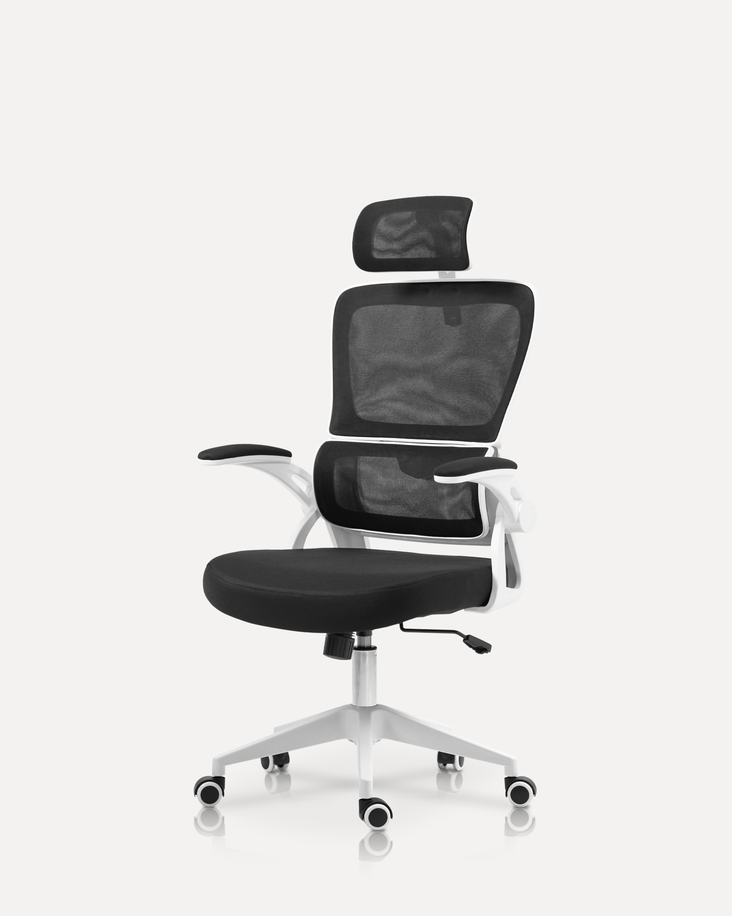 Double Lumbar Support Conference Chair