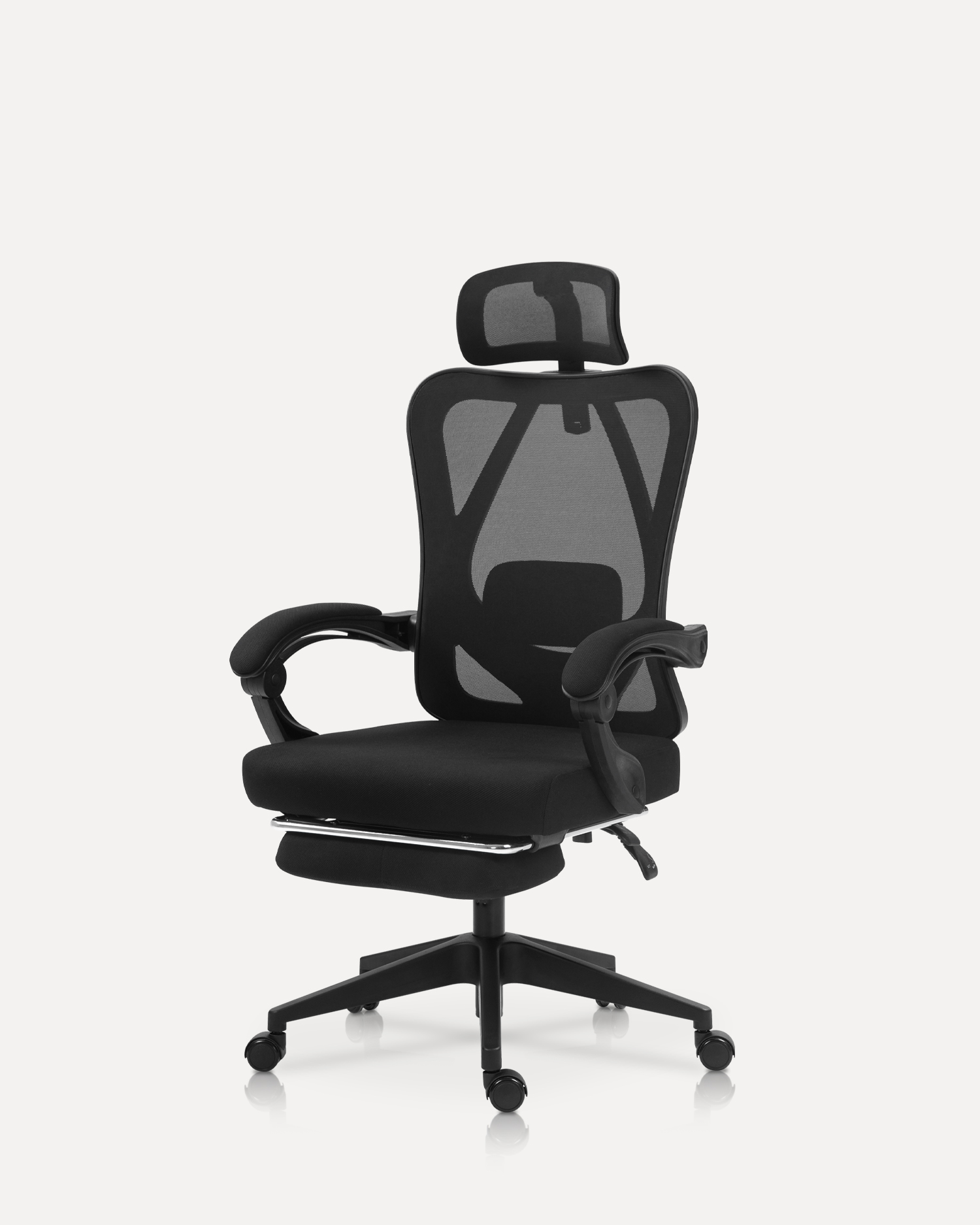 Achtergrondstoel met voetsteun Achtergrondstoel met voetsteun