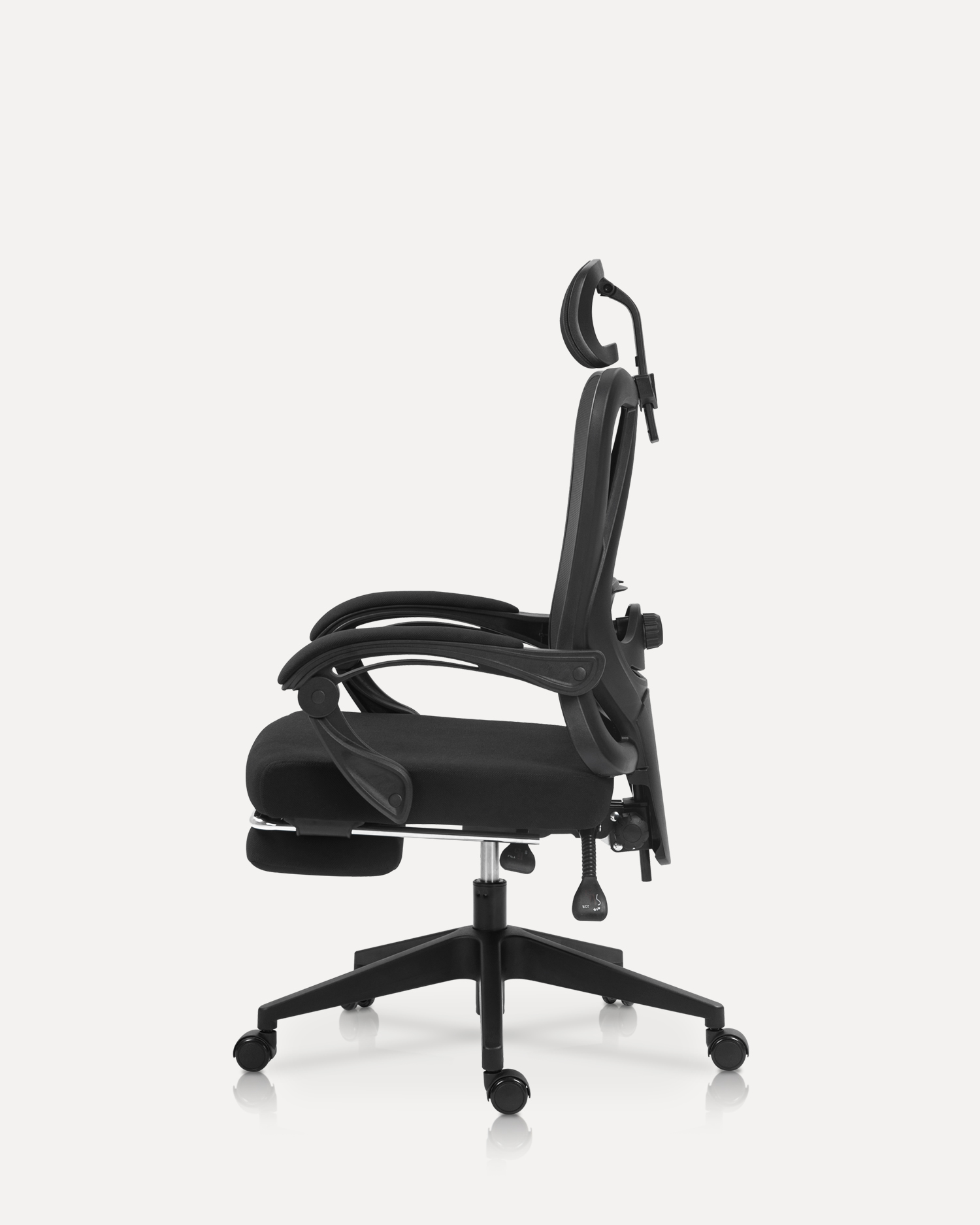 Achtergrondstoel met voetsteun Achtergrondstoel met voetsteun