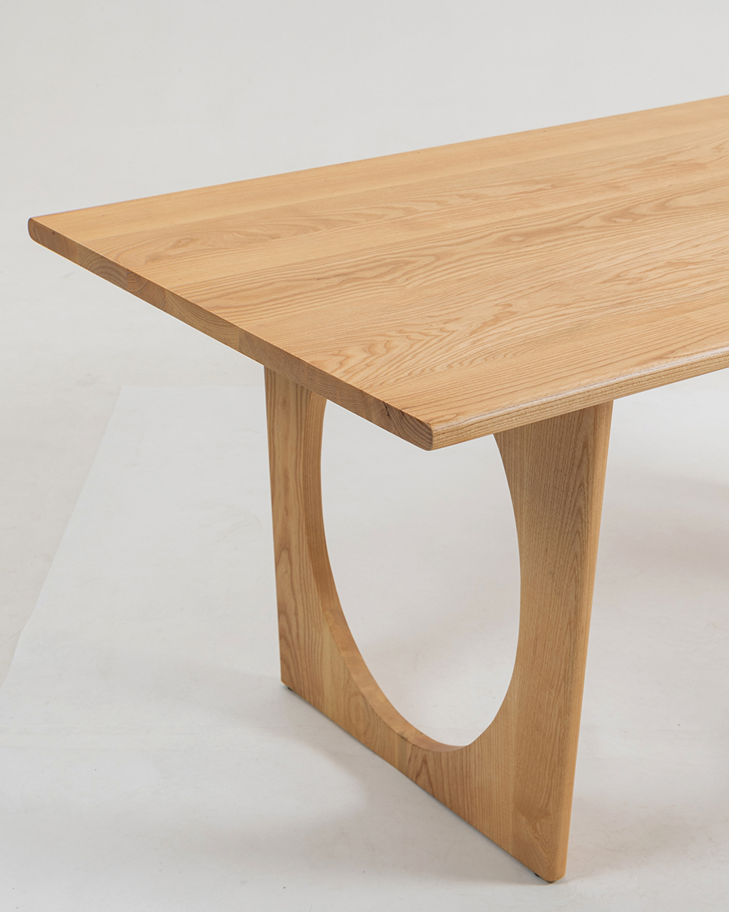 Natuurlijke schoonheid Ash houten tafel Natuurlijke schoonheid Ash houten tafel