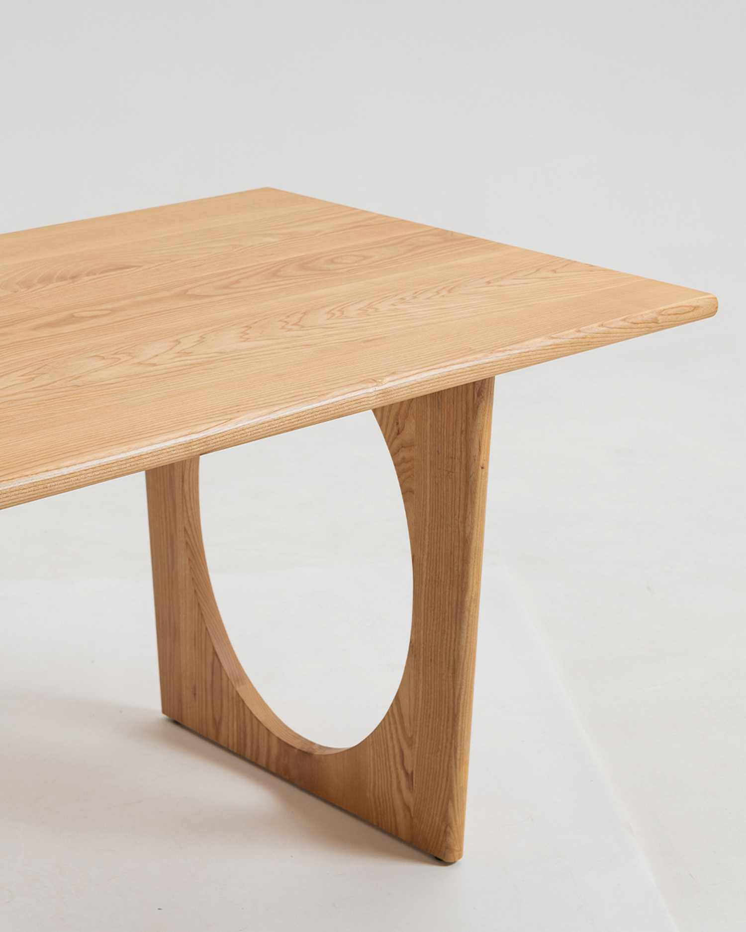 Natuurlijke schoonheid Ash houten tafel Natuurlijke schoonheid Ash houten tafel